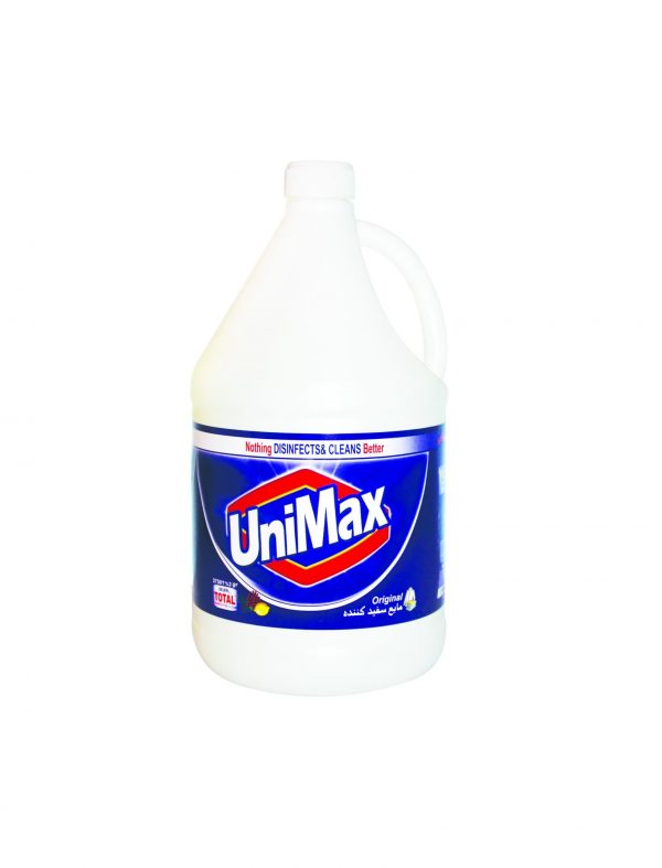 مایع سفید کننده 4 لیتری معطر یونی مکس